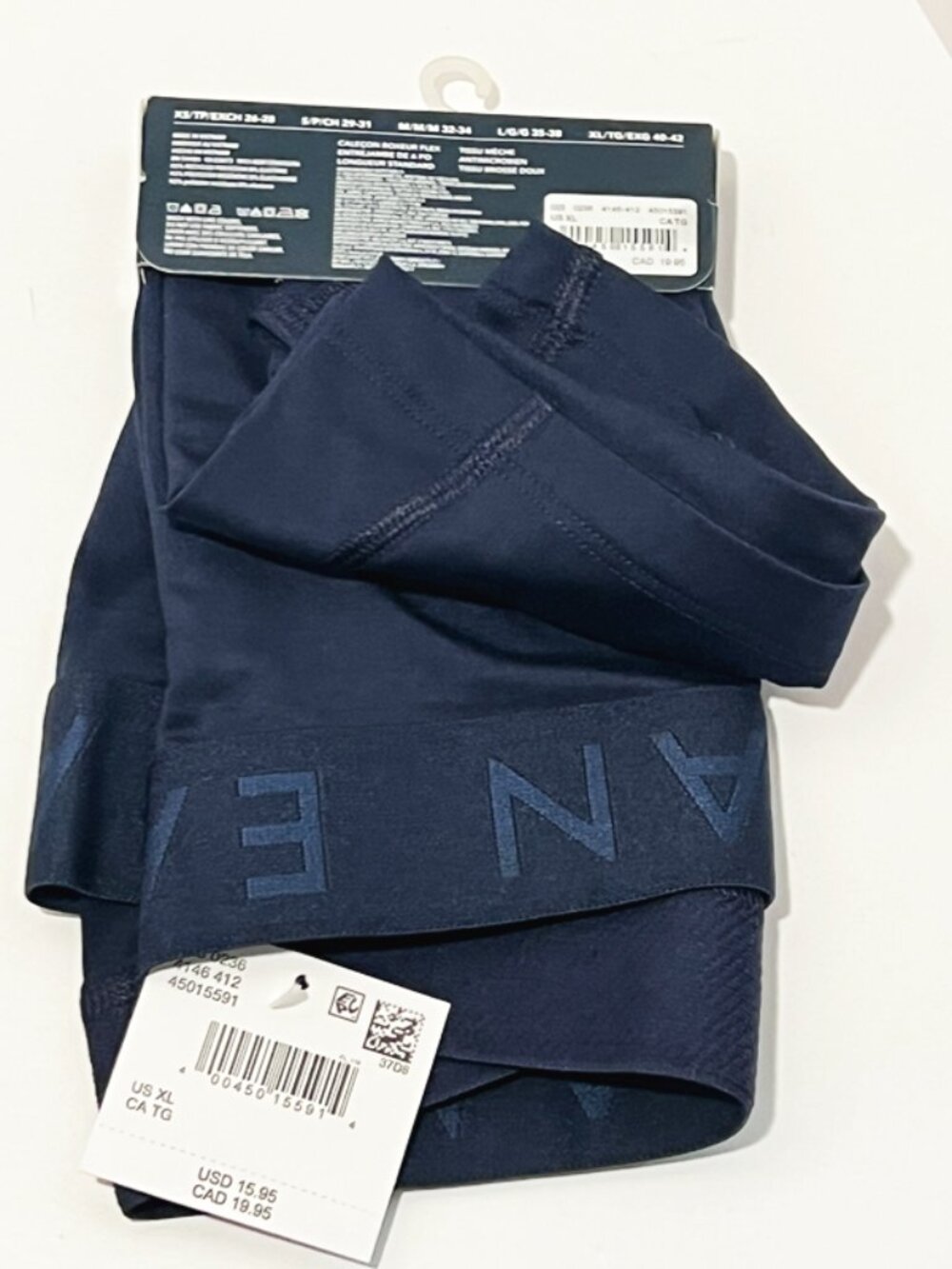 American Eagle Men XL 6" Flex Boxer Briefs Snoopy Peanuts Navy NWT Lot of 3 - Picture 6 of 6
